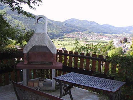 Grillplatz direkt am Haus